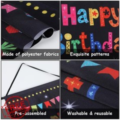 chiazllta Happy Birthday Banner