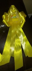 mom to be corsage yellow