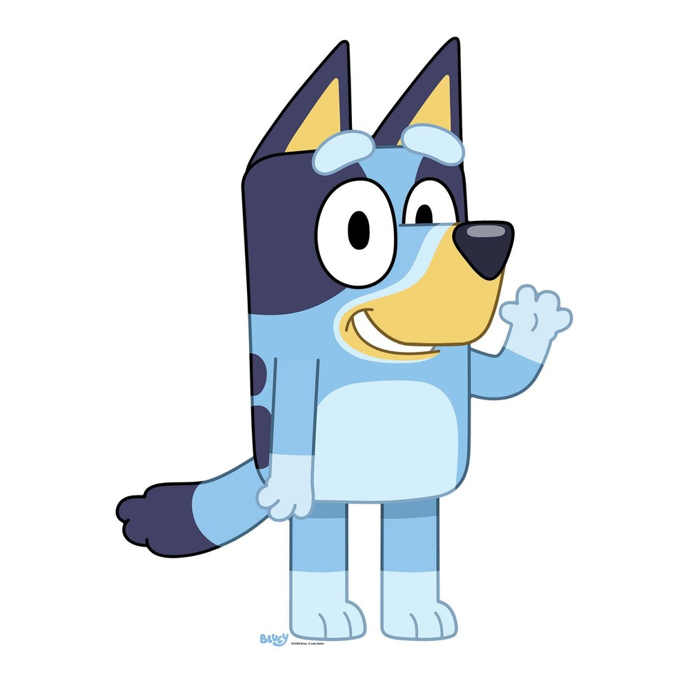 Bluey Cardboard Cutout / Standee / Standup Official party decoration Heeler