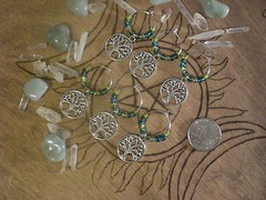 Tree of Life Wine Glass Charms Party Celebration Decoration Clip On Reusable