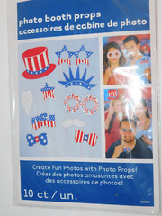 Patriotic Photo Booth Props 10 pieces 4th of July