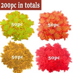 Fall Leaves Fake Fall Decoration for Homeutumn Fall Decor Maple Leaf 200 A