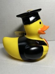2023 Graduation Rubber Duck with You Did It sign 3.5 inches