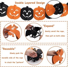 Animated Halloween Decoration Prop – Scary Sound, Light