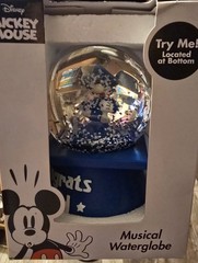 Disney Mickey Mouse Graduation Musical Water Globe (Snowglobe)
