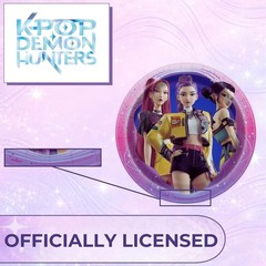 Unique 16 Pack KPop Demon Hunters Dessert Sized Plates and Napkins – 16 Cake Pla