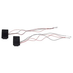 Piece Two Solar Light Replacement Tops with LED Bulbs and Solar Panel Lid
