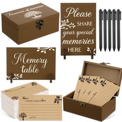 Gilprop 112 Pcs about 5.5 x 3.5 x 2.4 inches/ 14 x 9 x 6 cm, Brown, Black