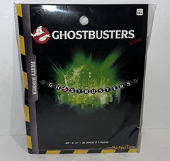 Spirit Halloween Ghostbusters Slimer Party Banner Halloween Decor 80″ x 5″