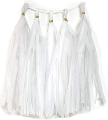 Tissue Paper Tassels Garland Banner Table Decor Party Banner Wedding Birthday Ba