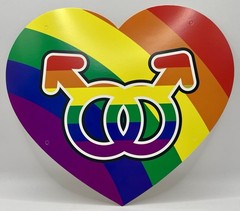 Pride Month Rainbow Banner Decorations Pack – LGBTQ+ Cardboard Signs DIY Kit