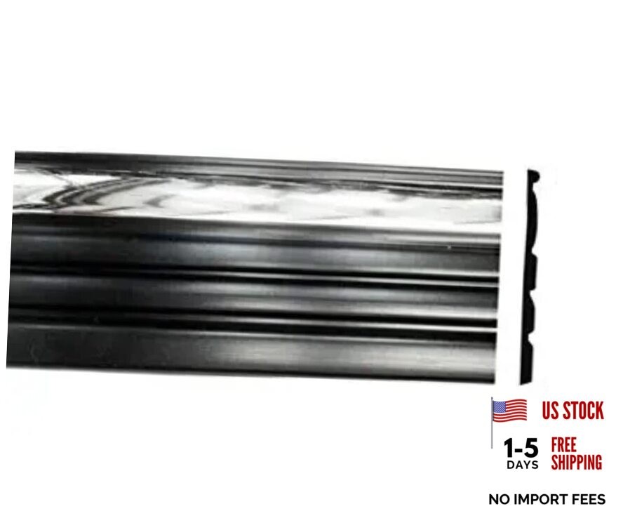 Automotive Authority Black Chrome Side Body Trim Molding for 1999-2006 Chevy