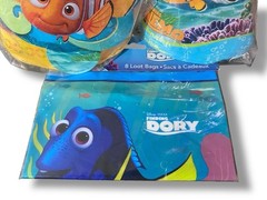 Finding Nemo Dory Disney Pixar Birthday 8 Loot Bags 16 Party Hats New