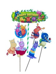 Happy Birthday Backyardigans Cake Topper