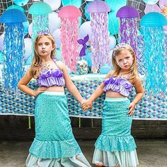 10 Inch Jellyfish Paper Lanterns 6 Pack, Hanging Decor Pastel Blue/Pink/Purple