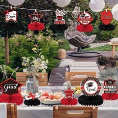 10PCS Graduation Party Decorations Class of 2026 Congrats Grad Table Centerpiece