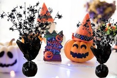 Durable Black Metallic Star Centerpieces – Perfect for Events and Celebrations