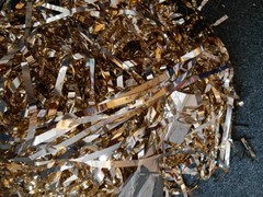 Large Bundle Long Gold Tinsel Garland Sparkly Party Event Craft Decoration