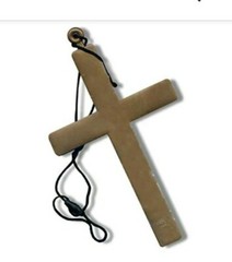 Halloween Plastic Anti Vampire Dracula Cross – Fancy Dress Accessory