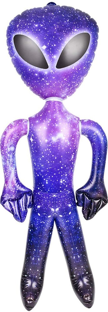 63″ Giant Galaxy Alien INFLATE (Vinyl) Inflatable Huge Alien Figures on Hang Tag