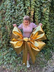 Gold Bow Christmas Holiday Christmas Wedding Décor Luxury Party Decorations