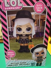 LOL Surprise WITCHAY BABAY 5 Ft Outdoor Airblown Inflatables by Gemmy