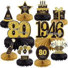 10PCS 90Th Birthday Decorations Centerpieces for Table Decorations, 2026 Vintage