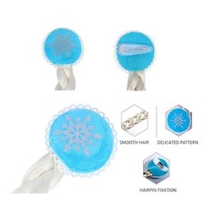 Frozen Party Set – Elsa Crown, Braid, Wand, Balloons, Gloves, Scarf & Decor