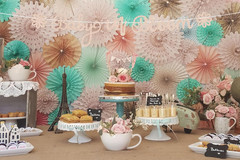 Pre-Strung Baby in Bloom Banner – Rose Gold Glitter Baby in Bloom Baby Shower De