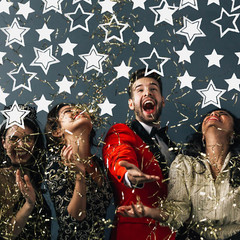 Confetti Star Confetti Birthday Party Scatter Wedding Party Sequins Glitter Meta