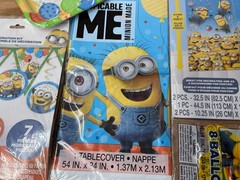 Despicable Me Birthday party decorations Supplies Lot Balloons Tablecover More!