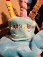 Small Happy Birthday Hat With Chin Strap For Dogs and Cats
