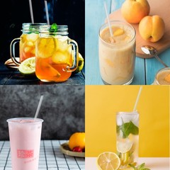 Clear Straws,200 Pcs Long Disposable Plastic Drinking Straws. (0.23»diameter…