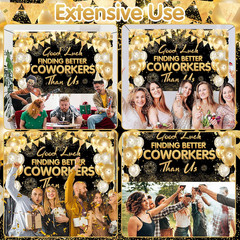 Farewell Banner for Colleagues – Good Luck Decorations for Going Away Party