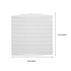 2pcs Foldable Paper Lanterns: Hanging Collapsible Lantern White – White Paper
