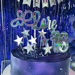 2 Pack 3.3×8.2 Feet Dark Blue Foil Fringe Backdrop Curtains, Tinsel Navy Blue