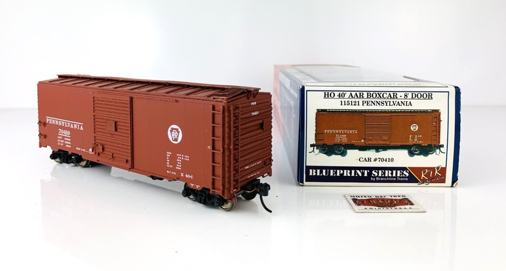 PT295 – BRANCHLINE TRAINS H0 – CLOSED WAGON 40′ AAR BOXCAR PENNSYLVANIA