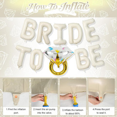 Beige Bachelorette Party Decorations, Cream White Sand Bride to Be Bridal Shower