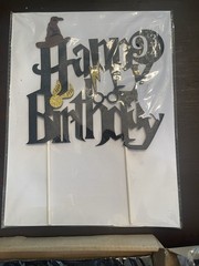Harry Potter Party Supplies Bundle Napkins Favor Bags Cake Topper Photo Props