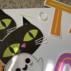 Halloween «Trick or Treat» Banner, Halloween Party Decorations USA Seller