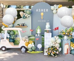 22 Inch 4D Golf Balloons, 4pcs Set, Realistic Golf Ball Design, Party Decorat…