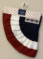 Hobby Lobby July 4th Red White & Blue 3 Piece Bunting Lot of 2