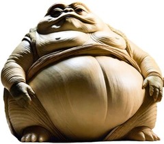 Jabba The Hutt Fan Art Star Wars Size A3