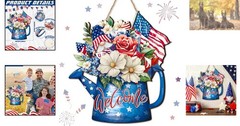 Independence Day 250th Anniversary Wooden Sign – Perfect for Celebrations