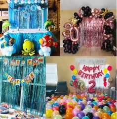 Glitter Curtain Party Decoration 1M*2M