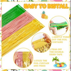 Hawaiian Party Decorations, Luau Party Decorations Include Hawaiian Themed Ba…