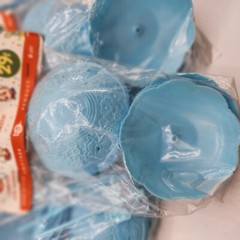 NEW BRIDAL Baby SHOWER Plastic blue Parasol Party Favor Nut Candy Cup decoration