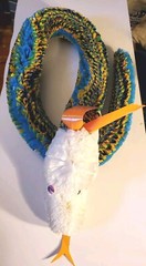Rare Vintage 3D Dragon Garland Decoration for Chinese New Year 7 Feet
