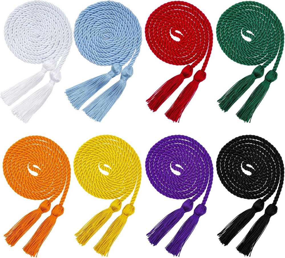 8 Pieces Graduation Honor Cords Graduation Tassel Honor Cord Graduation Cords Bu