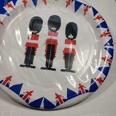M&S Coronation Party Set Bag Flag Plate Napkin King Charles III Marks Spencer